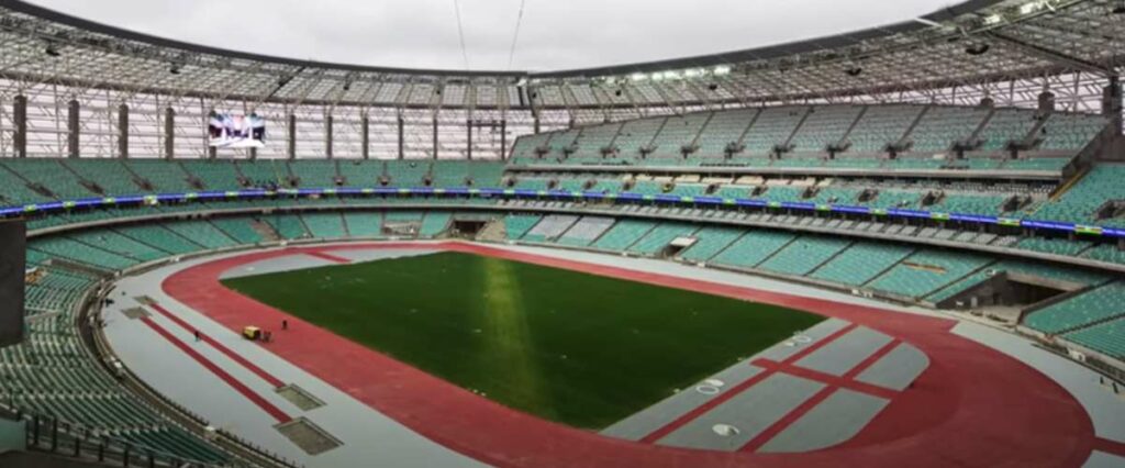Azerbaijão permite 50 por cento de lotação no estádio de Baku no Euro2020